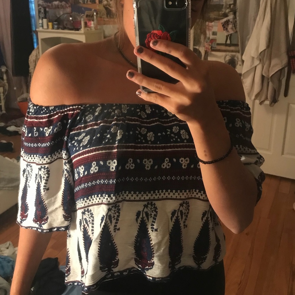 off the shoulder top